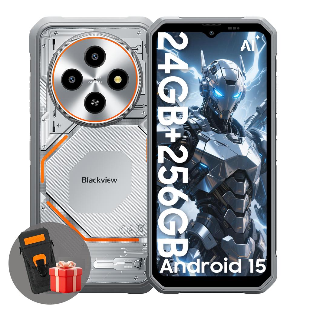 Blackview FORT 2 5G 8GB RAM 128/256GB ROM Smartphone Rugged Android 15 6.56 pollici 90HZ Telefono Cellulare 5000mAh