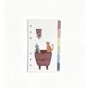 A6 Cat Scene Loose Leaf Divider Pages Index Partition Binder Planner Stationery Notebook Paper Divider Accessories
