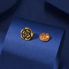 Retro Cross-border Brooch: Anti-exposure Buckle for Scarves and Shawls, Dual-use Collar Clip Accessories