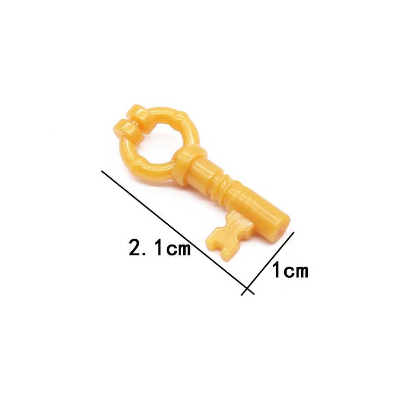 

MOC 10PCS 62808 Handheld Utensil Key Building Blocks Kit Compatible 40359 Bricks Particle Toys Children Birthday Christmas Gift