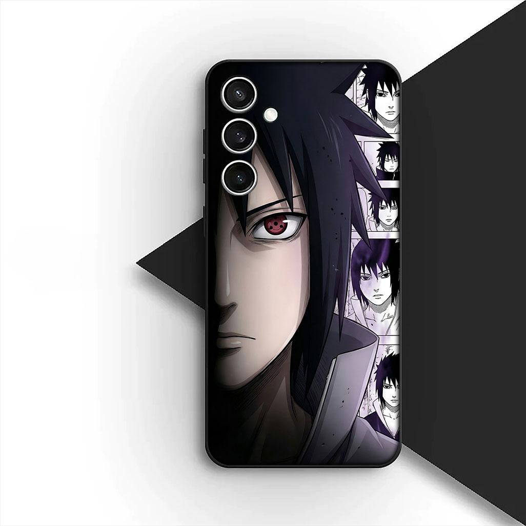 

for Samsung Galaxy S10 S8 S9 Plus A33 A34 A31 70 A71 A72 Note 20 9 8 S10E Phone Cover Soft Case Pain Uchiha Sasuke Narutos Galaxy A71