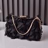 Flower Designer Clutch Bag Diamond Chain Phone Cross Bag Crystals Bling Elegant Party Handbags Luxury Top Quality Clutch Purses
