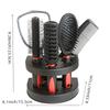 5 Pieces Mirror Comb Set Air Cushion Curly Hair Ribs Comb Girls Special Smooth Hair Massage Fluffy Comb