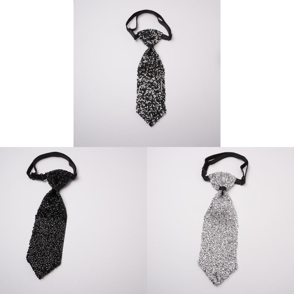 Bling Tie With Arrow Shape For Formal Events Gift For Adults