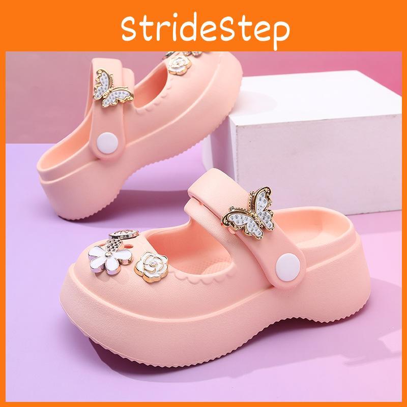Comfortable Summer Kids Eva Mary Jane Sandals Non-slip Princess Beach Shoes For Girls