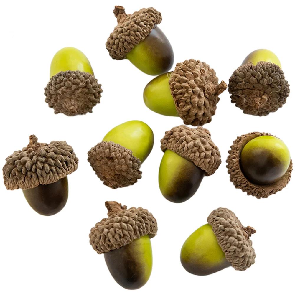 Christmas Celebrations Acorn Shapes DIY Christmas Decoration Christmas Tree Embellishments Lifelike Bubble Material