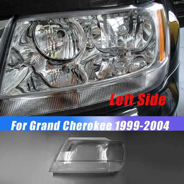 Left Headlight Cover for 1999-2004 Jeep Grand Cherokee