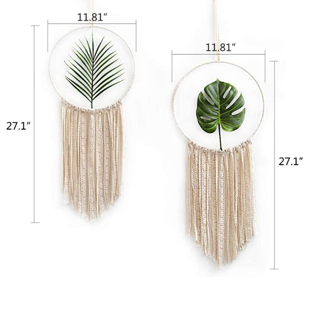 Wall Hanging Weaving Tapestry Home Wedding Hanger Cotton Handmade Wall Art Home Decor