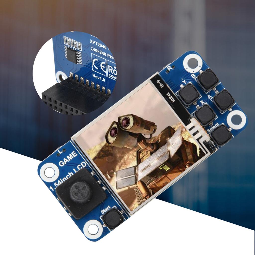Mini Game Console 1.54in LCD Display Touch Screen for RPi