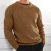 Men's Casual O-neck Loose Cotton Sweater Pullover