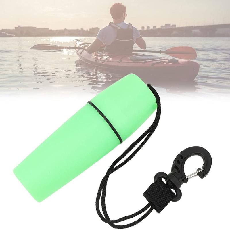 Dry Storage Box with Lanyard Hook Kayak Sealed Bottle Water Resistant Diving Seal Box for Swimming