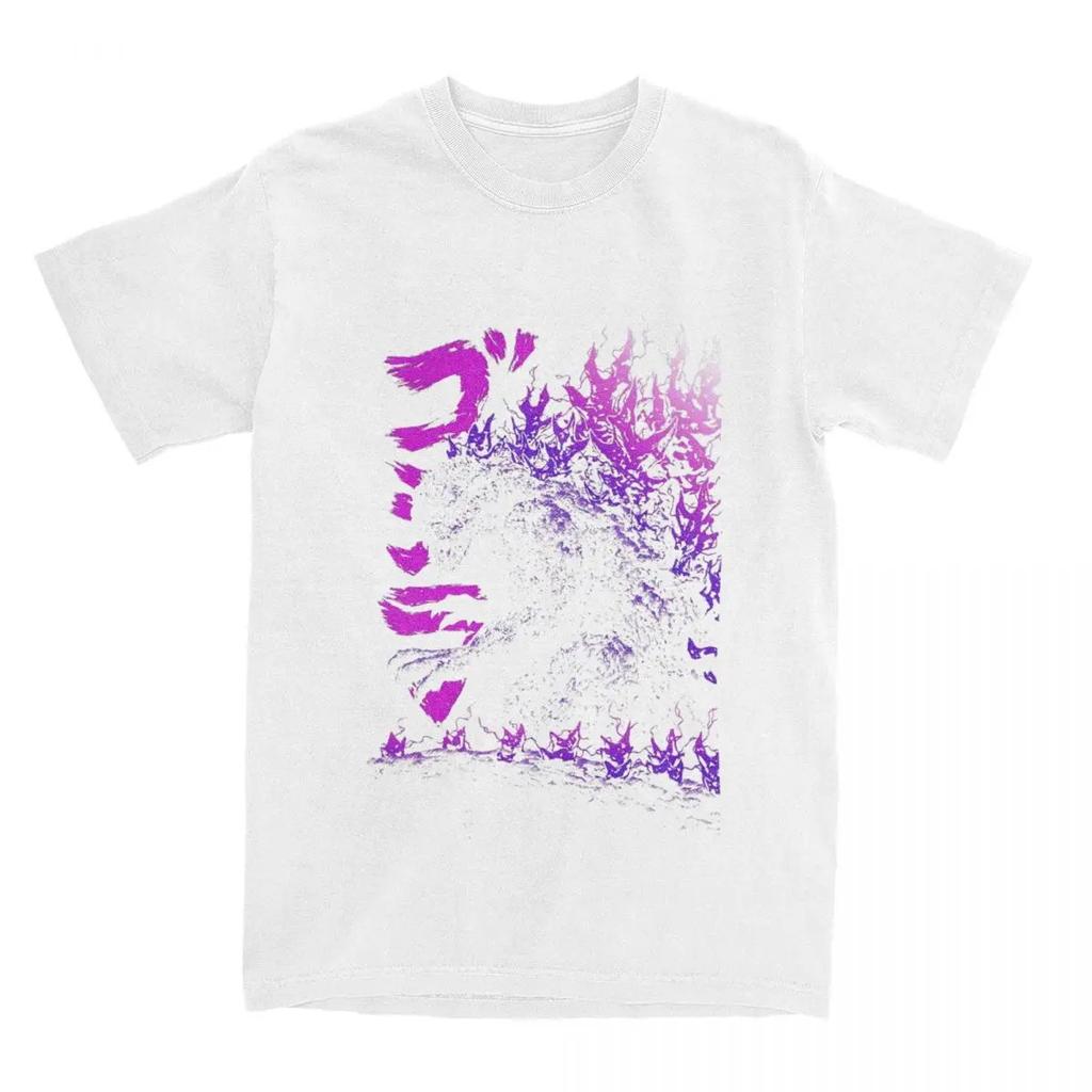 Mężczyźni Kobiety Millenium Godzillas Movie Monters T Shirt Akcesoria Film 100% Bawełna Topy T-shirt Niesamowite Vintage Streetwear Koszulki