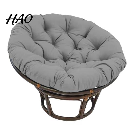 New Polyester Fibre Wadding Pad Round Cushion for Hanging Egg Chair Stuffed Hammock Seat Soft Rocking Rocker Patio Garden Swing Chairs Heavy-duty