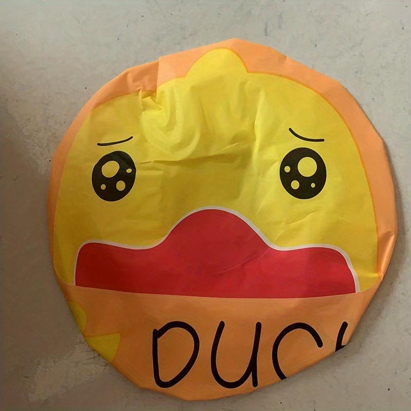 Reusable Cute Cartoon Shower Cap - Waterproof EVA Hair Cover for Hair Protection, Travel Essential
