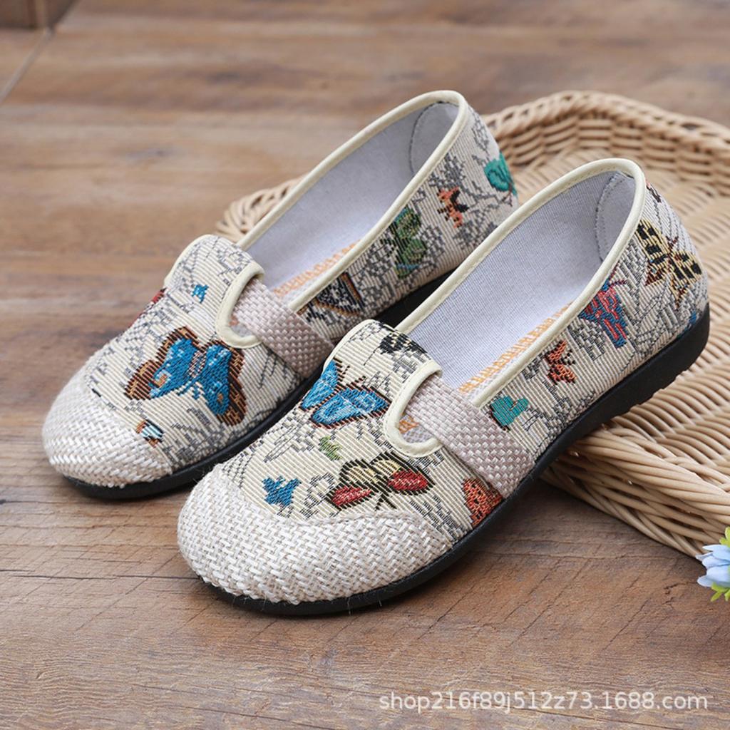 Ladies' Summer Casual Shoes, Fashionable, Non Slip, Breathable, Comfortable Soft Soled Women's Shoes