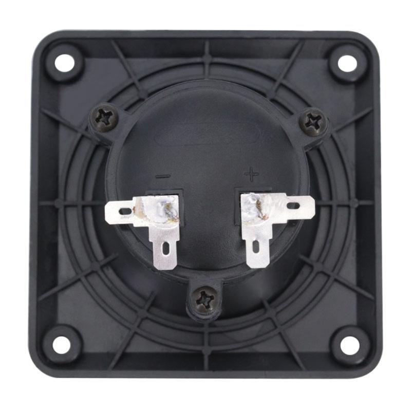 1pair 3.5Inch Square Car Horn Tweeters Speaker with Magnetic Cores Durability ABS Material for Enhances Sound Quality