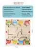 Children's Magnetic Wooden Counting & Color Game Toy