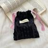 Cute Lace Drawstring Storage Bag Organizer Kawaii Sundries Small Pouch Bag Mini Cosmetic Lipstick Coin Purse Earphone Handbag
