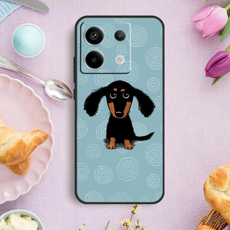Dachshund Dog Case For Xiaomi Redmi Note 15 Pro Plus 10 11 12 13 14 Pro Cover For Redmi 14C 15C 12C 10C 13C