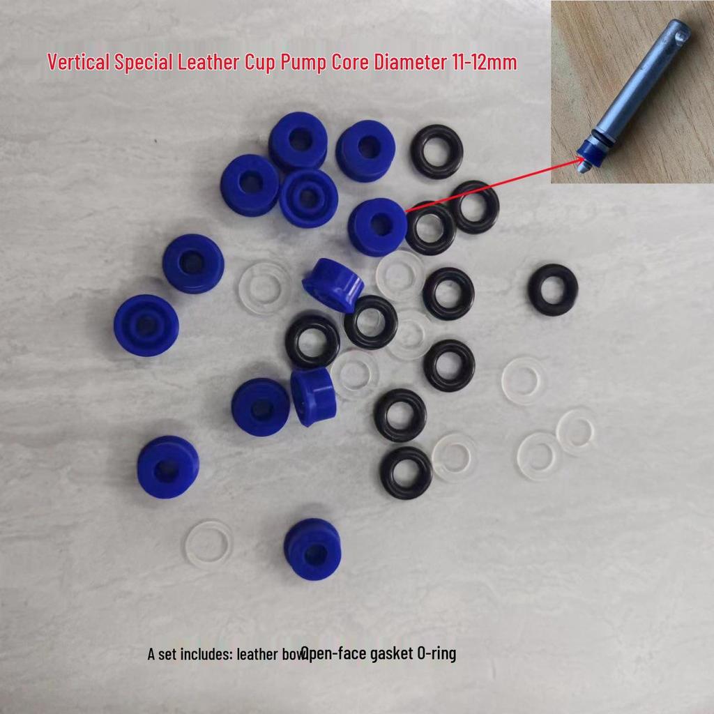 Kit de Reparo Universal para Macaco Hidráulico de Carro com Êmbolo da Bomba de Óleo, Cilindro da Bomba de Ar e Acessórios de Vedação à Prova de Poeira