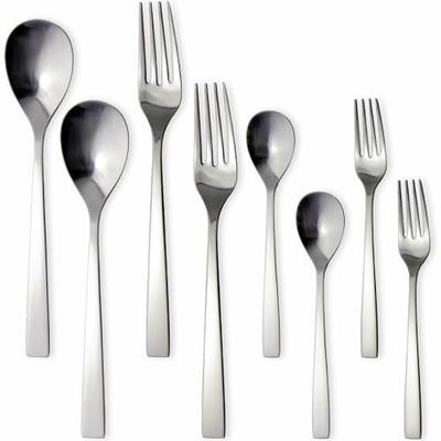 Tsubame Shinko Kogyo SUNAO dinner cutlery set 8 pieces Made Japan