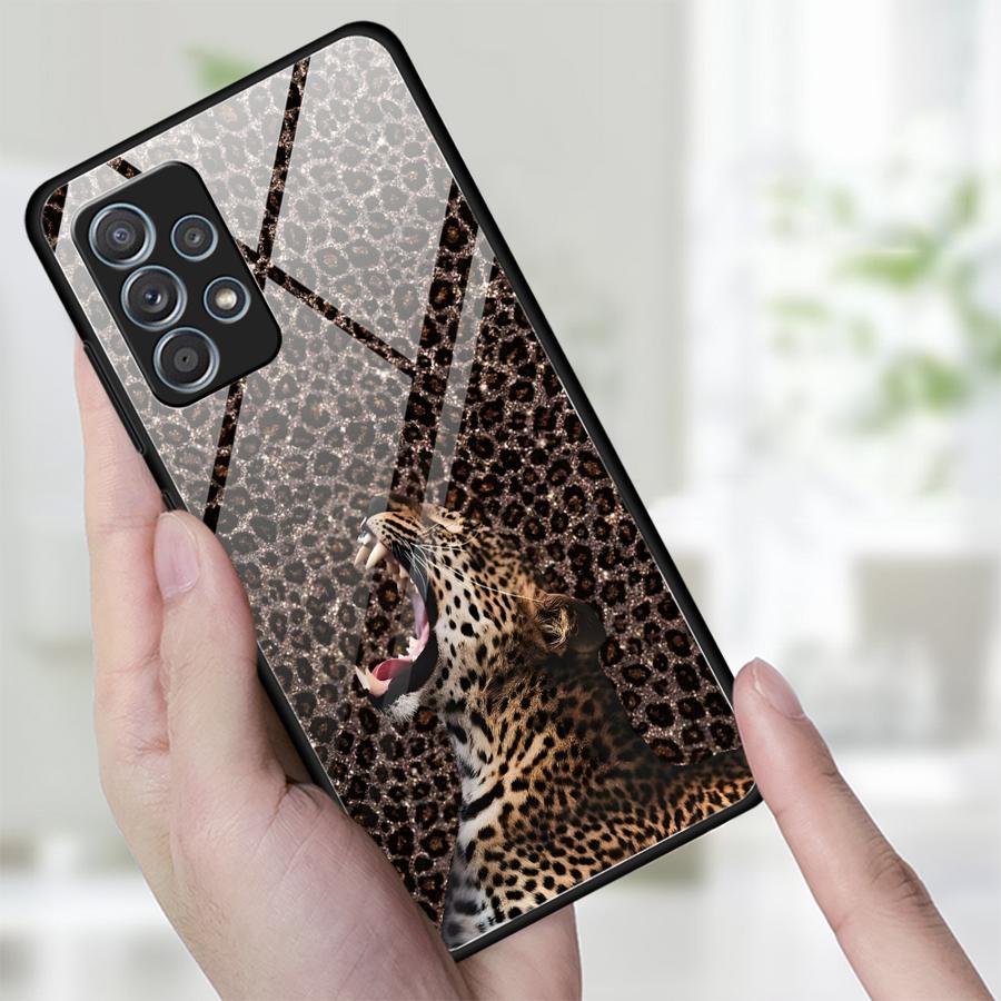 Phone Cover Case for Samsung Galaxy A14 A30 A16 A02 A36 A71 A73 A34 A12 A10 A13 A20 A56 A35 A25 A21 A06 A51 A52 A15 A50 Leopard