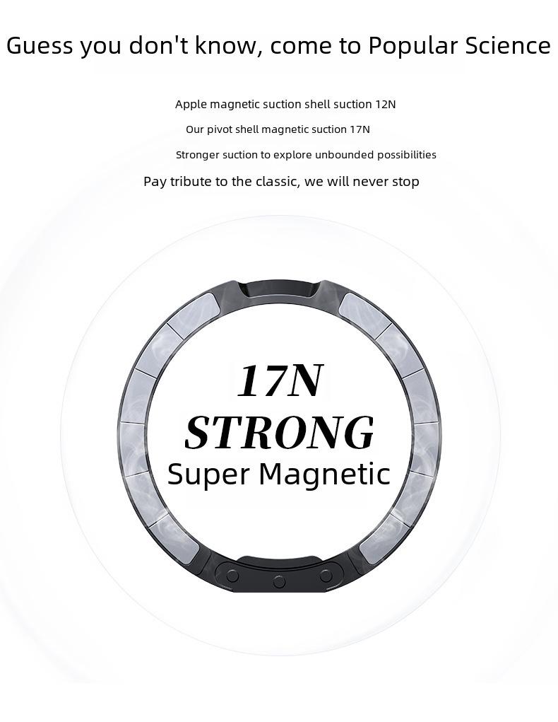 Magnetic Bracket 360° Phone Case with Wireless Charging for Samsung S25 Ultra & S24 Ultra