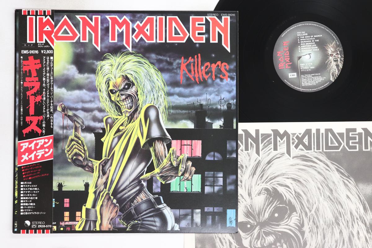 

LP Пластинка IRON MAIDEN - Killers EMS91016 EMI 1981 Япония Оби Металл Б/У