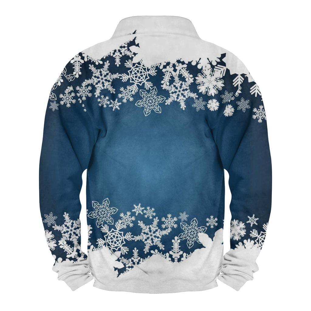 Vår Och Herr Ståkrage Sweatshirt Är Utomhus Casual Tröjor Toppar