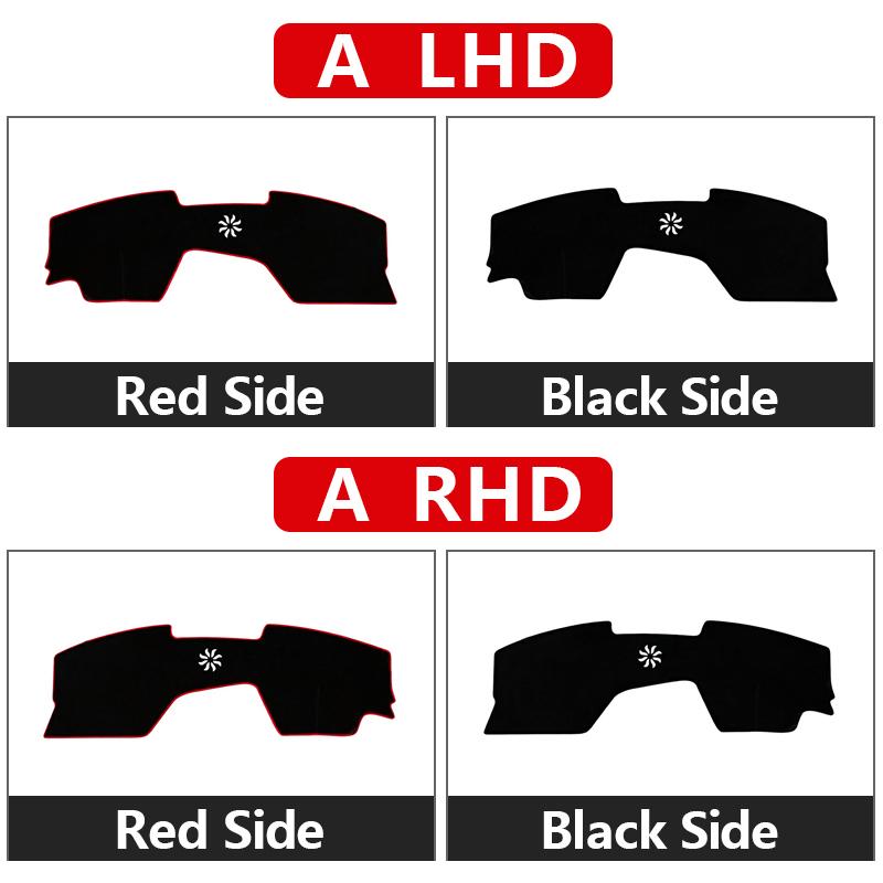 For Mazda 3 BP 2024 Axela Car Dashboard Cover Mat Non-Slip Pad Trument Panel Carpets Accessories