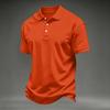 Men's Color Short Sleeve T-Shirt Casual Loose Fit Breathable Tee