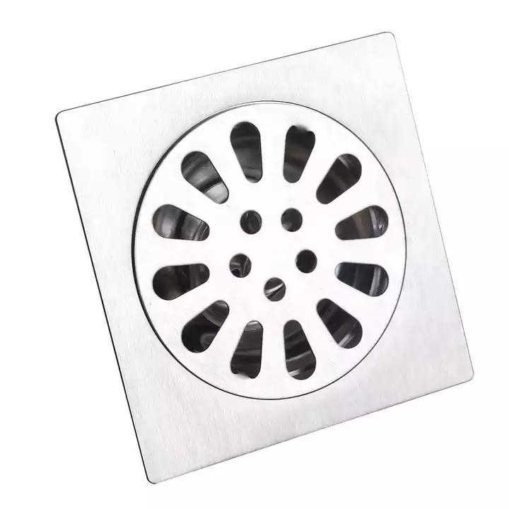 3MM Stainless Steel 304 Floor Drain Kitchen Floor Drain Shower Floor Sink Toilet Anti Odor Drain Trap Bathroom Accessories