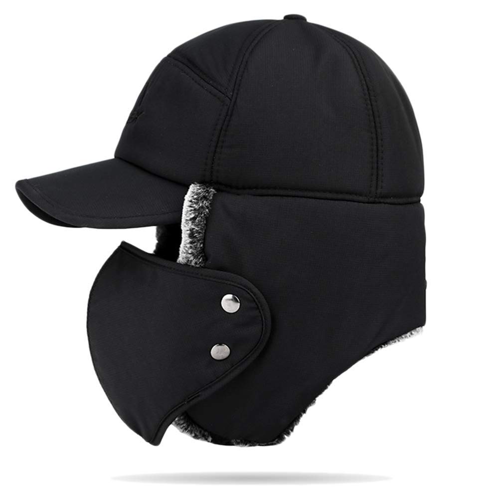 ITODA and Adjustable Pilot Cap with Windproof and for Autumn and Comfortable to the Perfect for and Outdoor Sizes Men's Women's Earflaps,