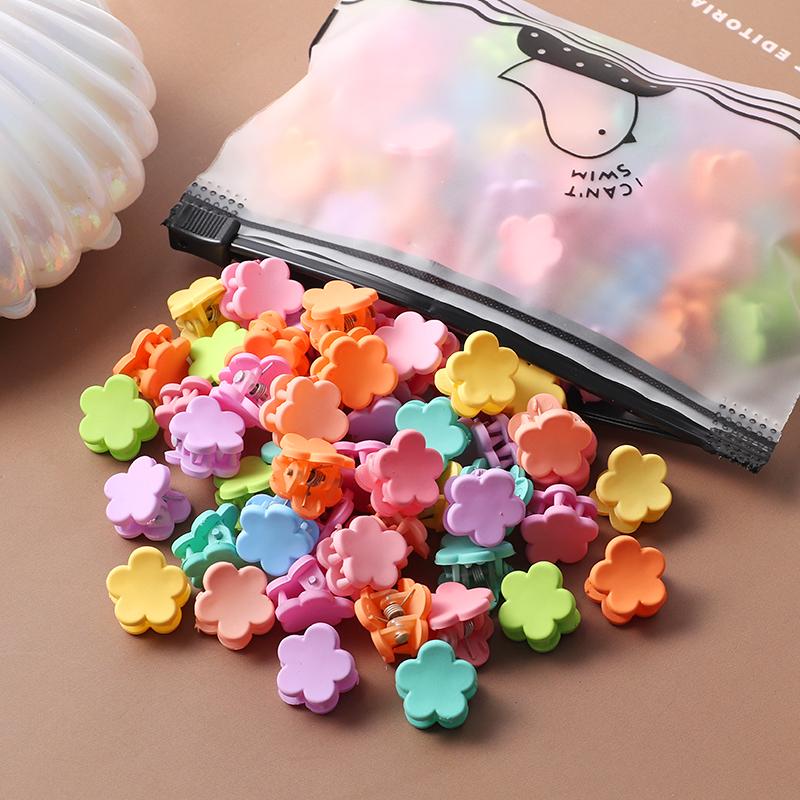 20 buc. gheare de păr mici, colorate, agrafe de păr cu flori pentru fete, accesorii de păr, desene animate pentru copii, accesorii pentru cap, cadou