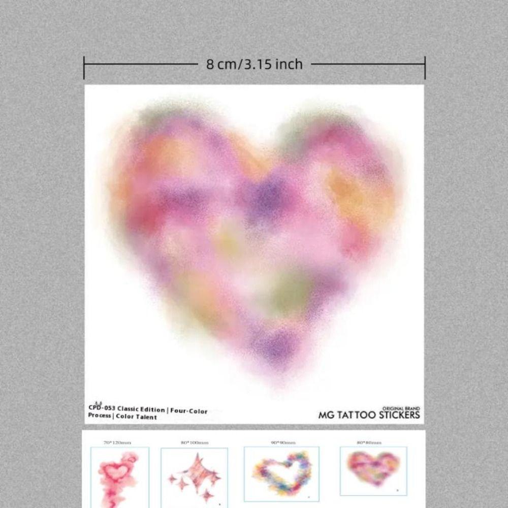 1/4Pcs Realistic Wound Bruising Temporary Tattoos 3D Scar Tattoo Sticker Special FX