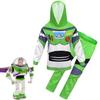 Adorable Toy Story 4 Cosplay Buzz Lightyear 2pcs Set Hoodie Pants Halloween Costume