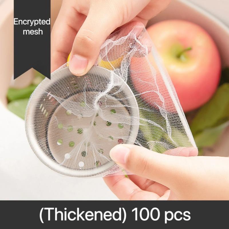 Disposable Kitchen Sink Strainer Drain Filter Net Food Waste Disposal Bag One-time Use Drainage Filter for Kitchen Sink