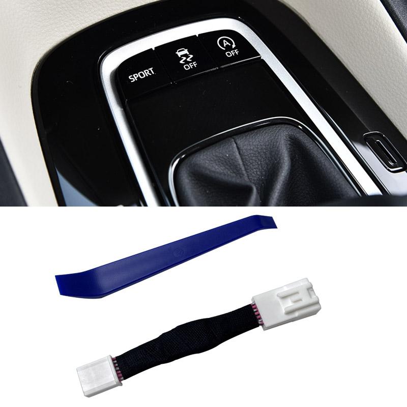 Car Automatic Start Stop Switch Buttons Disable Eliminator Stop Start Engine System Control Sensor For Toyota Corolla -