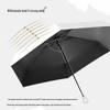 Fengxun Capsule Black Glue UV Protection Travel Umbrella