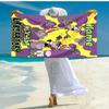 Personalized customized proof beach towel with Dexter's Laboratory pattern - soft, absorbent, quick-drying, perfect swimming, camping&bathing