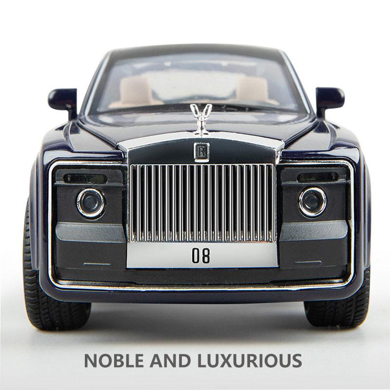 1/24 Rolls Royce Phantom Car Model Metal Model Car Alloy Die-casting Car Children's Toy Gift Collectibles Free Shipping