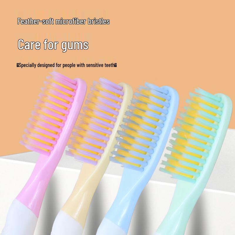 YALINNA A33 Children's Soft Bristle Toothbrush 10-Pack