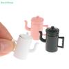 1:12 Dollhouse Miniature Furniture Model Simulation Retro Kettle Pot Open Lid Model Toys