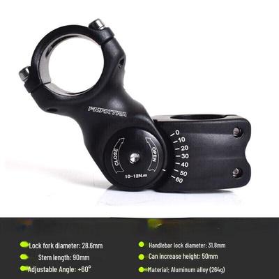 Lishi Adjustable Bike Handlebar Stem Riser