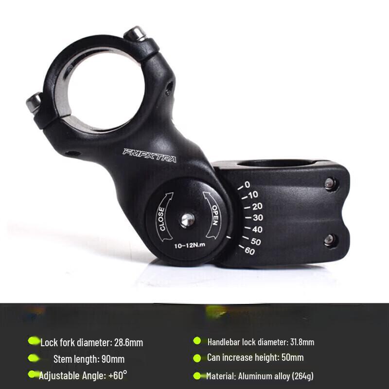 Lishi Adjustable Bike Handlebar Stem Riser