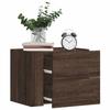VidaXL Wall-mounted Bedside Table Brown Oak 45x30x35 Cm 848337