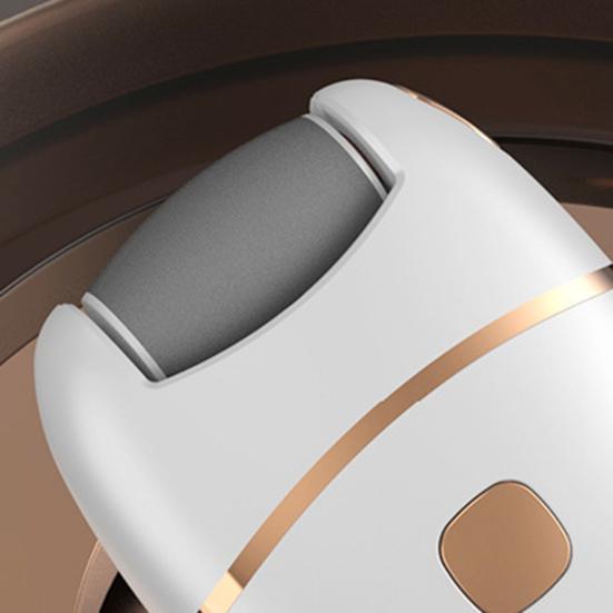 Electric Callus Remover Adjustable Speed Foot File with LED Light & Safety Protection Rechargeable Foot Grinder Ergonomic Pedicure Tool for Dead Skin