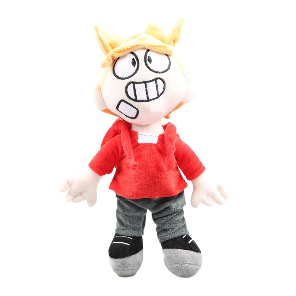 Tord Eddsworld Anime Panenka Kreslená plyšová hračka Edd pro děti