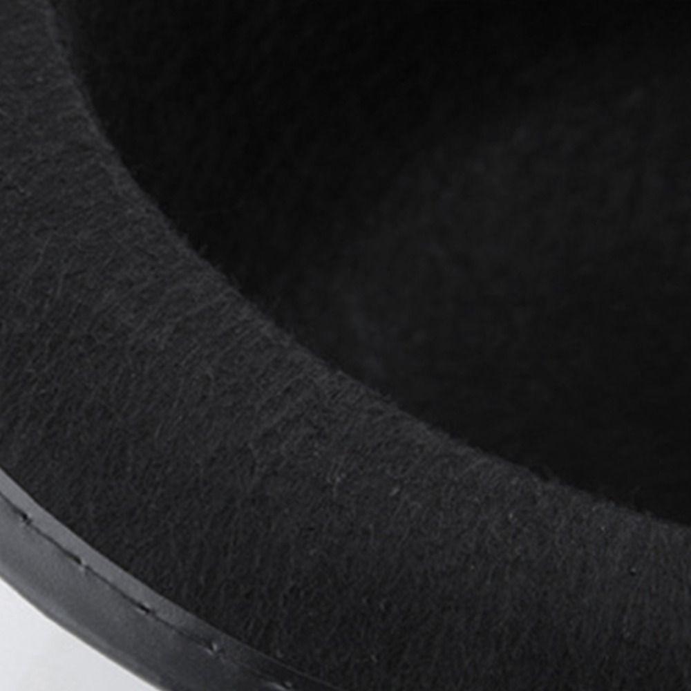Black Black Derby Hat Halloween Props Bowler Top Hat Simple Performed Hat  Party Supplies