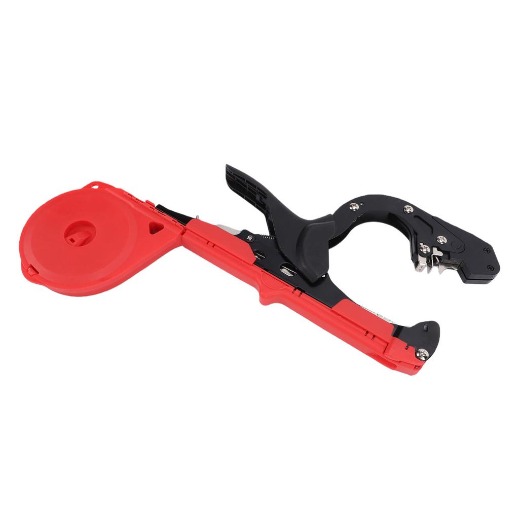 Pflanzenbinder-Maschine Garten-Klebeband-Werkzeug für Tomaten Paprika Trauben Gurken Kletterpflanzen Schwarz und Rot 10 Rollen Rot
